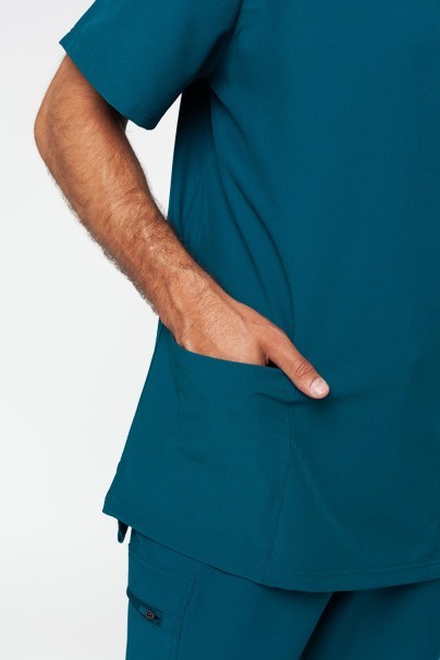 Pánská lékařská halena Uniforms World 309TS™ Louis karaibsky modrá PROMO-6