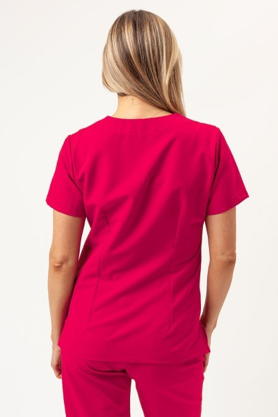 Dámská lékařská halena Sunrise Uniforms Premium Aura malinová-5
