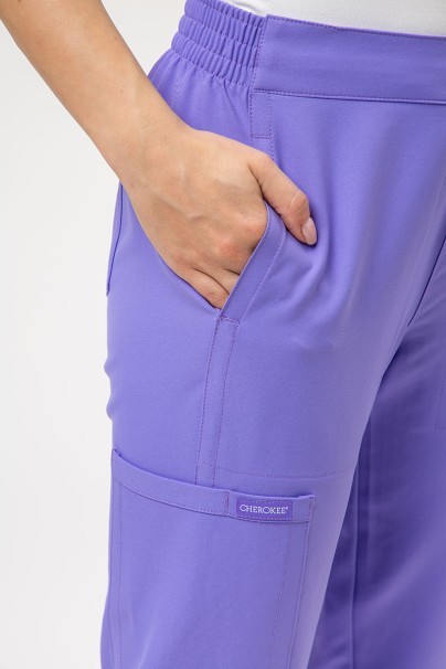Dámská lékařská souprava Cherokee Ultra (halena V-neck, kalhoty Jogger) levandulová-8