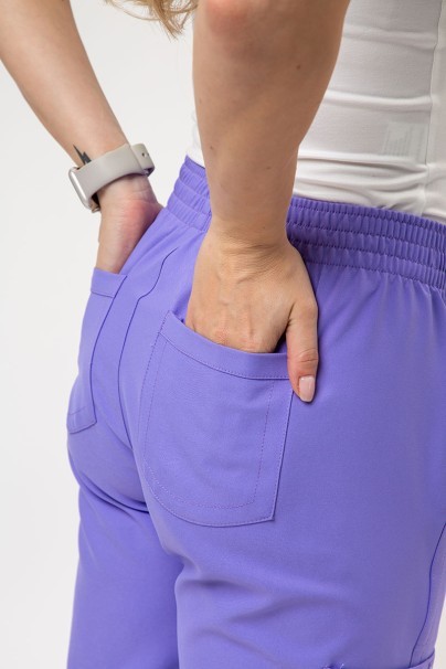 Dámská lékařská souprava Cherokee Ultra (halena V-neck, kalhoty Jogger) levandulová-10