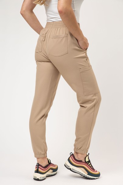 Dámská lékařská souprava Cherokee Ultra (halena V-neck, kalhoty Jogger) bežová-6