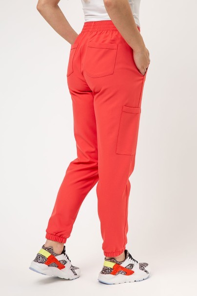 Dámská lékařská souprava Cherokee Ultra (halena V-neck, kalhoty Jogger) koralová-9