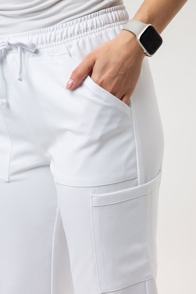 Dámská lékařská souprava Cherokee Ultra (halena 3-pocket, kalhoty Cargo) bílá-8