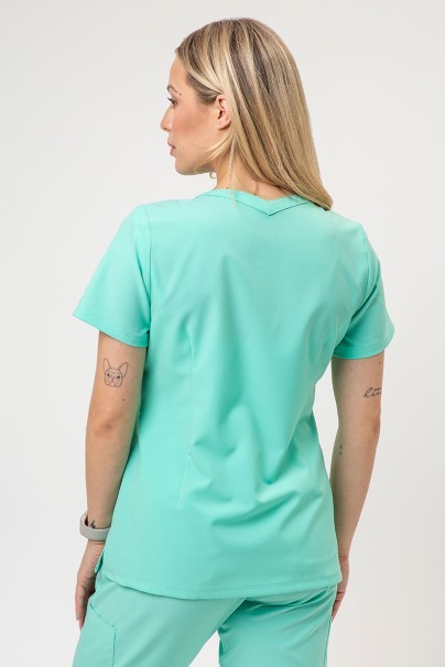 Lékařská dámská souprava Maevn Momentum (halena Double V–neck, kalhoty 6-pocket) mátová-3