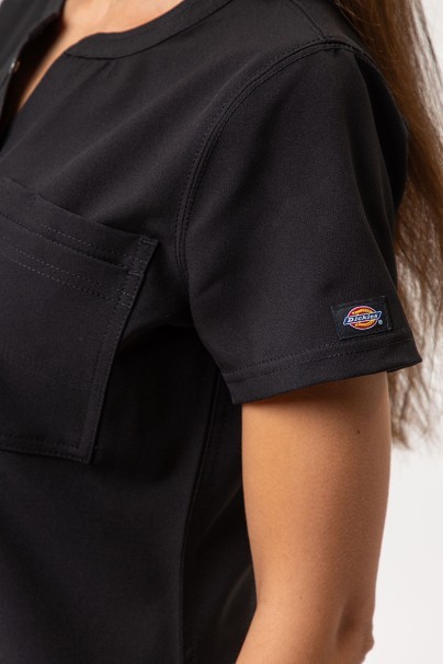 Dámská lékařská souprava Dickies EDS NXT (halena Round Neck, kalhoty Wide Leg) černá-5
