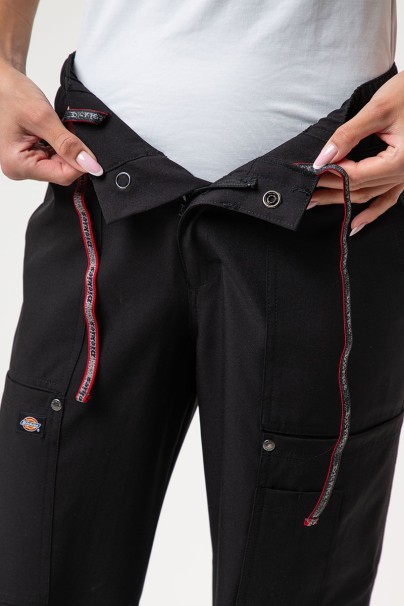 Dámská lékařská souprava Dickies EDS NXT (halena Round Neck, kalhoty Wide Leg) černá-11