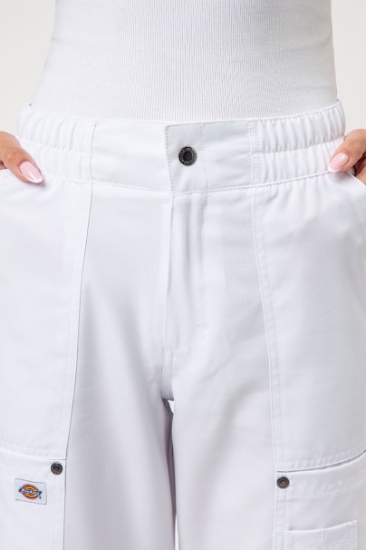 Dámská lékařská souprava Dickies EDS NXT (halena Round Neck, kalhoty Wide Leg) bílá-6