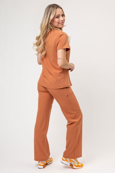 Dámská lékařská souprava Dickies EDS NXT (halena Round Neck, kalhoty Wide Leg) hnědá-2