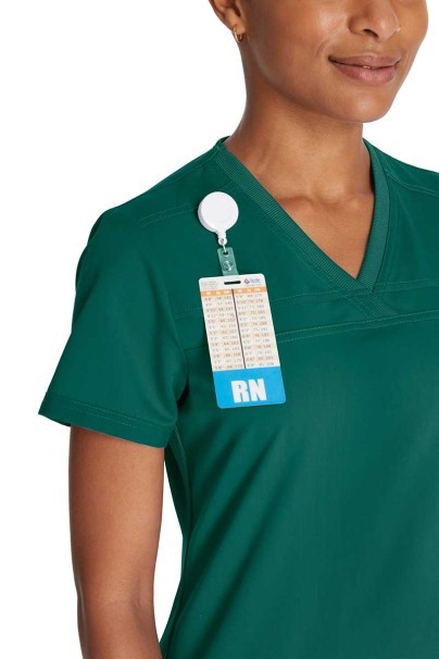 Lékařská dámská souprava Dickies Balance (halena V-neck, kalhoty Mid Rise) zelená-4