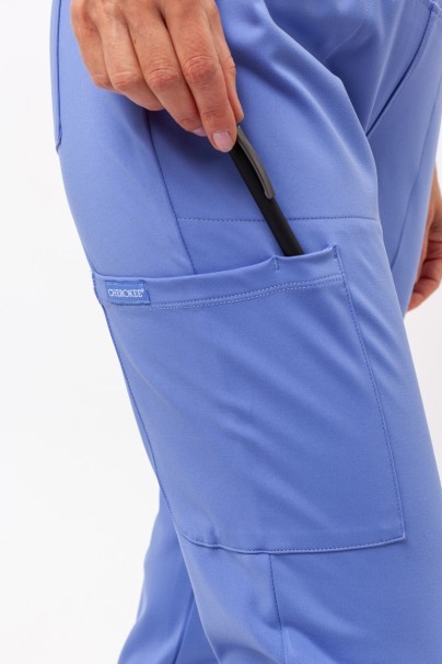Dámské lékařské kalhoty Cherokee Achieve Jogger klasicky modré-5