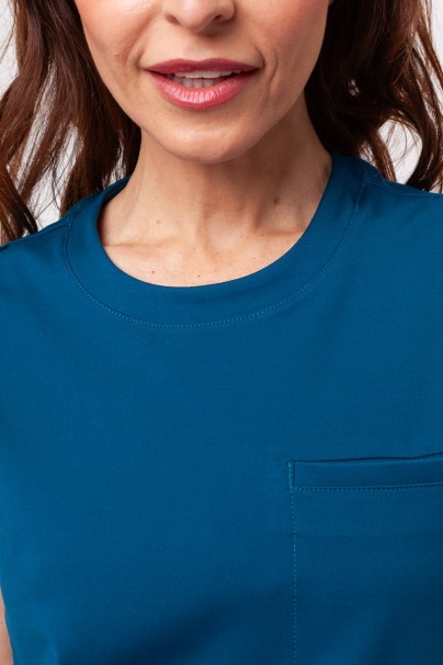 Dámská lékařská halena Cherokee Achieve karaibsky modrá-3