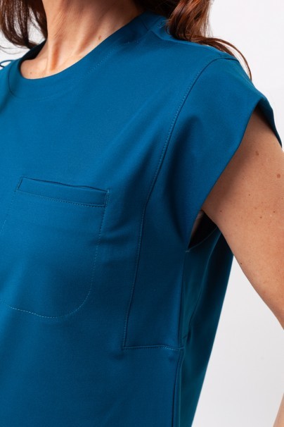 Dámská lékařská halena Cherokee Achieve karaibsky modrá-4
