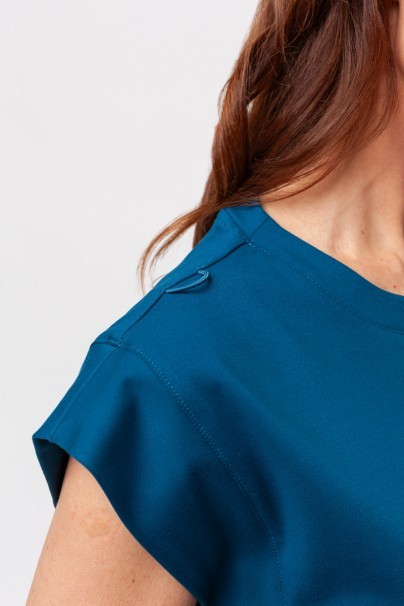 Dámská lékařská halena Cherokee Achieve karaibsky modrá-5