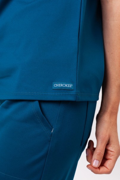 Dámská lékařská halena Cherokee Achieve karaibsky modrá-6