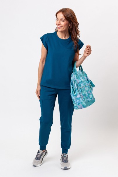 Dámské lékařské kalhoty Cherokee Achieve Jogger karaibsky modré-10