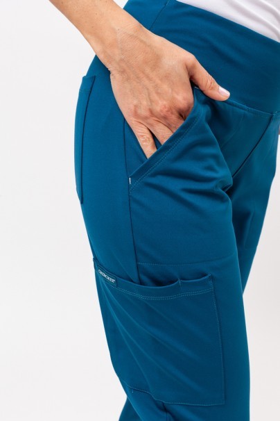 Dámské lékařské kalhoty Cherokee Achieve Jogger karaibsky modré-4