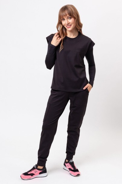 Dámské lékařské kalhoty Cherokee Achieve Jogger černé-6