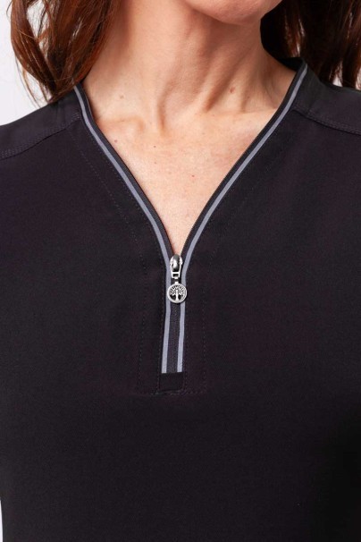 Dámská lékařská souprava Healing Hands (halena Sonia, kalhoty Nisha) černá-4