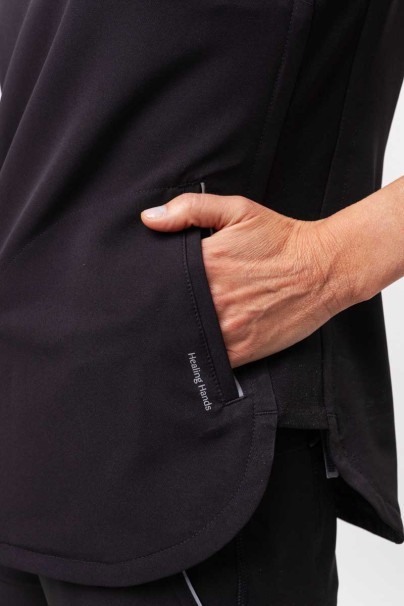 Dámská lékařská halenka Healing Hands Skyler černá-5