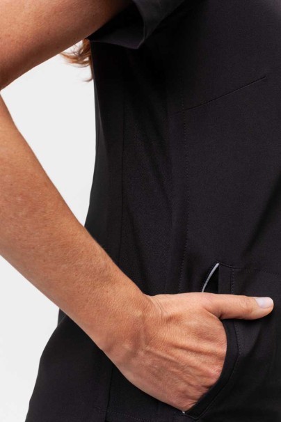 Dámská lékařská souprava Healing Hands (halena Skyler, kalhoty Nisha) černá-8