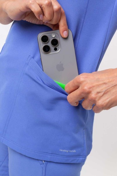 Dámská lékařská halena Healing Hands Sonia klasicky modrá-7