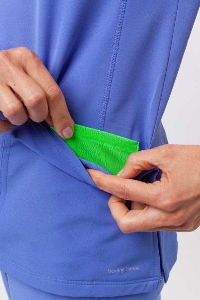 Dámská lékařská souprava Healing Hands (halena Sonia, kalhoty Nisha) klasicky modrá-9