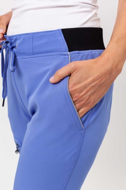 Dámská lékařská souprava Healing Hands (halena Sonia, kalhoty Nisha) klasicky modrá-12