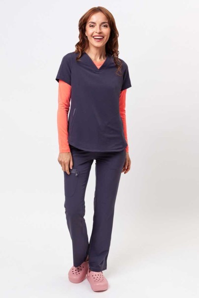 Dámská lékařská halenka Healing Hands Skyler šedá-10