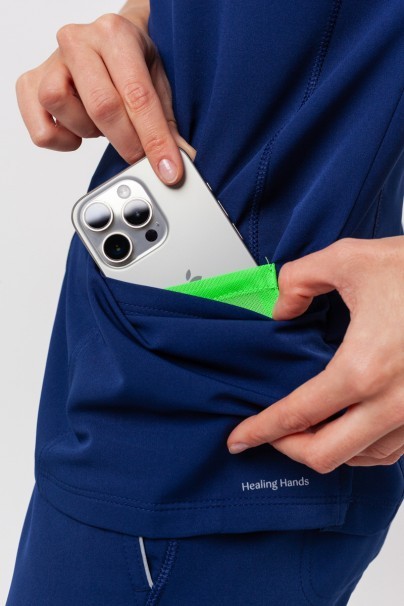 Dámská lékařská halena Healing Hands Sonia námořnická modř-8