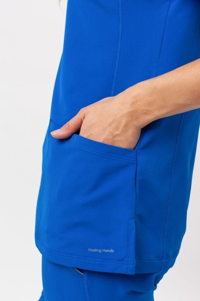 Dámská lékařská halena Healing Hands Sonia královsky modrá-7