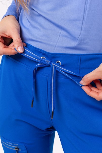 Dámské lékařské kalhoty Healing Hands Nisha královsky modré-7