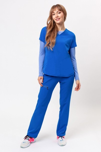 Dámská lékařská halenka Healing Hands Skyler královsky modrá-2