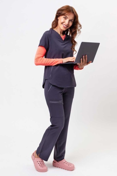 Dámské lékařské kalhoty Healing Hands Nisha šedé-2