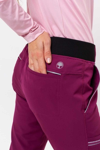 Dámské lékařské kalhoty Healing Hands Nisha třešňové-5
