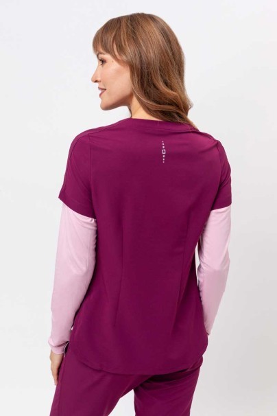 Dámská lékařská halenka Healing Hands Skyler třešňová-3