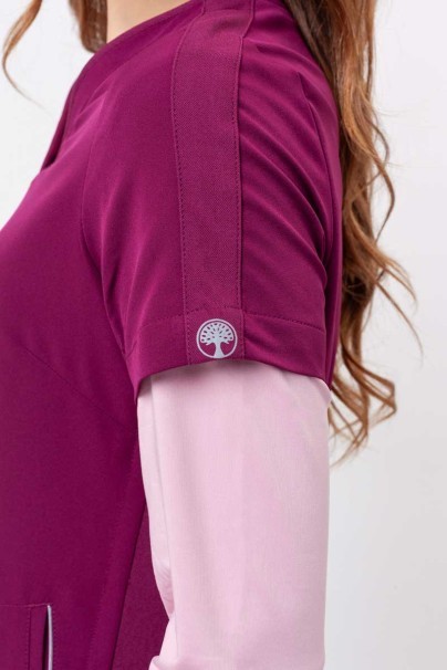 Dámská lékařská halenka Healing Hands Skyler třešňová-5