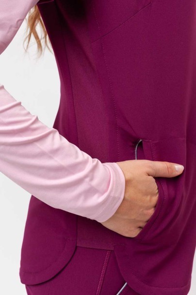 Dámská lékařská souprava Healing Hands (halena Skyler, kalhoty Nisha) třešňová-7