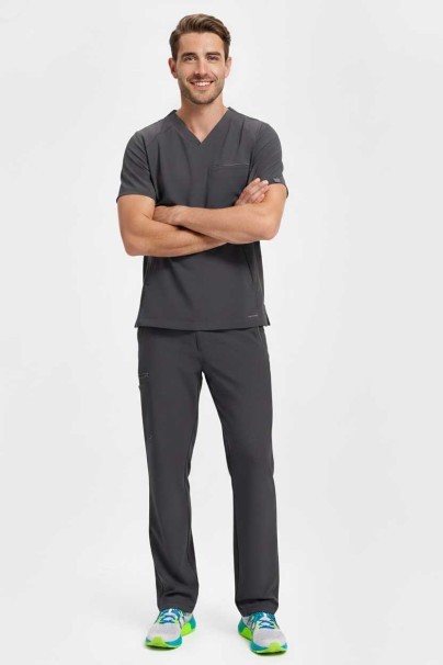 Pánské lékařské kalhoty Healing Hands Noah šedé-2