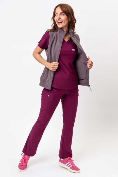 Dámská fleecová vesta Malfini Next šedá-2