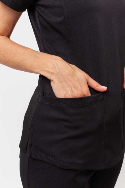 Dámská lékařská souprava Healing Hands (halena Monica, kalhoty Rebecca) černá-6