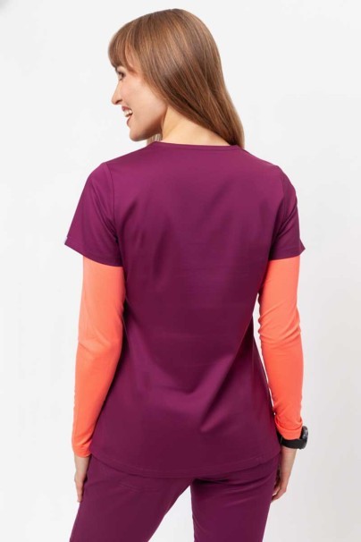 Dámská lékařská halena Uniforms World Alyssa burgundová-2