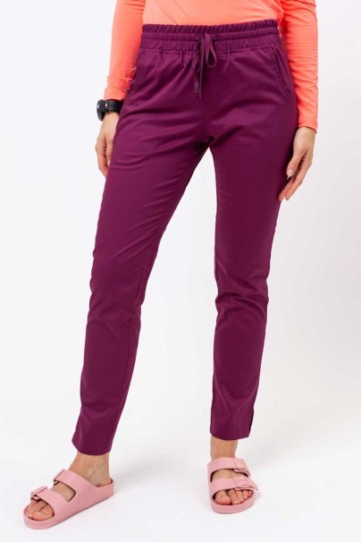 Dámská lékařská souprava Uniforms World Alyssa & Zora burgundová-7