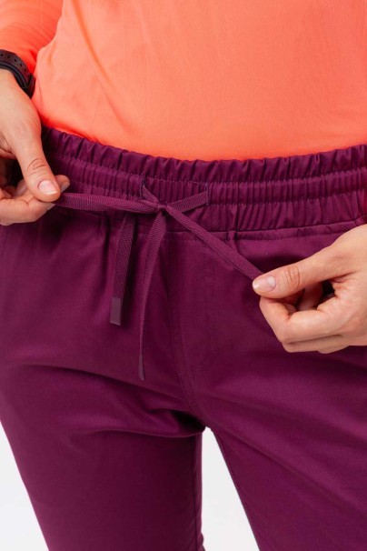 Dámská lékařská souprava Uniforms World Alyssa & Zora burgundová-11