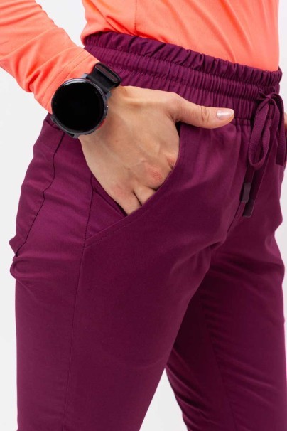 Dámská lékařská souprava Uniforms World Alyssa & Zora burgundová-9