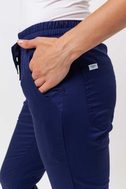 Dámské lékařské kalhoty Uniforms World Zora námořnická modř-4