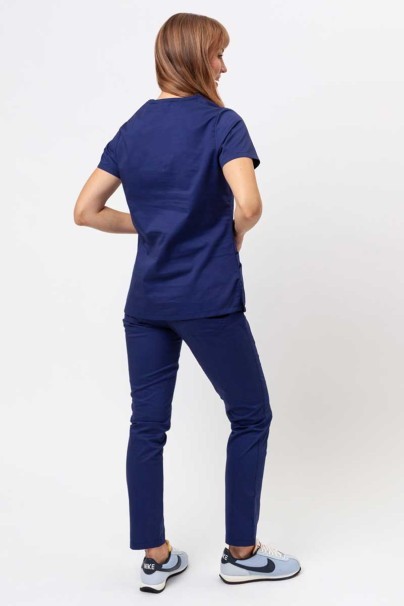 Dámské lékařské kalhoty Uniforms World Zora námořnická modř-9