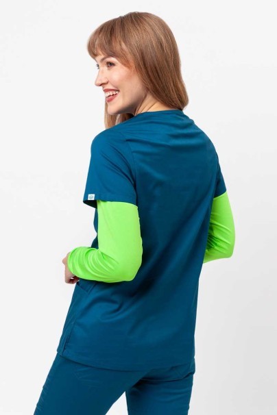 Dámská lékařská halena Uniforms World Alyssa karaibsky modrá-2