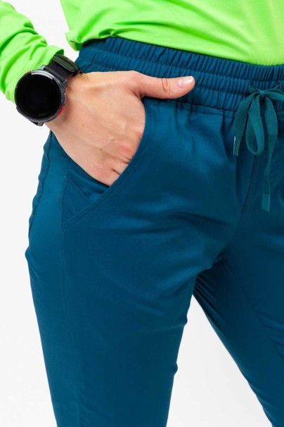 Dámská lékařská souprava Uniforms World Alyssa & Zora karaibsky modrá-10