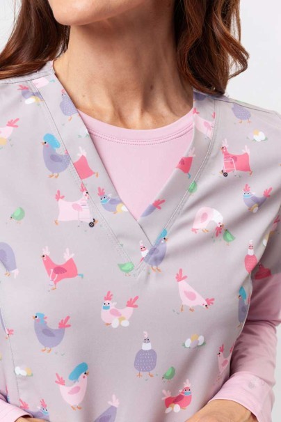 Dámská lékařská halena Maevn Prints Hot Chicks-3