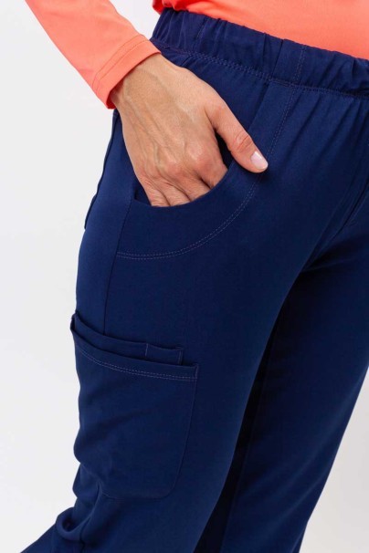 Dámské lékařské kalhoty Healing Hands Rebecca Flare námořnická modř-3